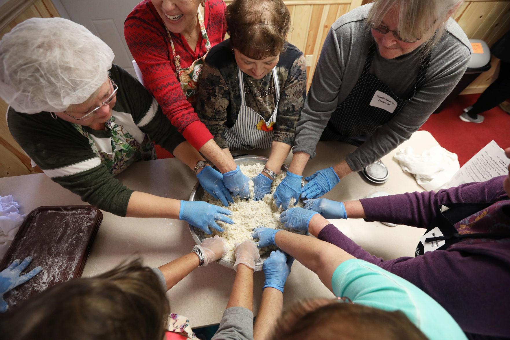 Lefse baking class